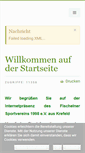 Mobile Screenshot of fischelner-sportverein.de